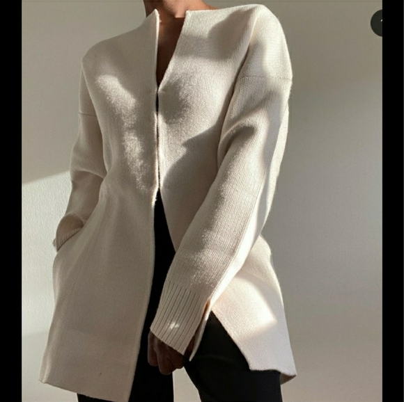 Coats | Zara Knit Jacket With Vents 